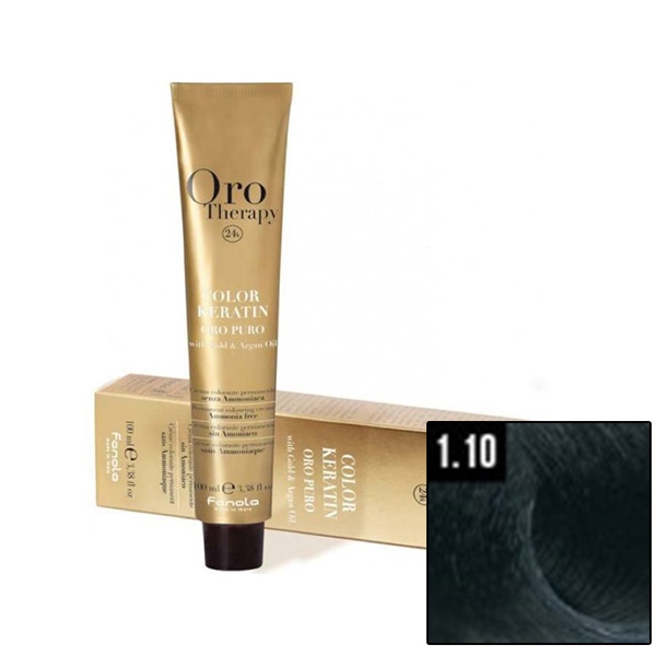 FANOLA ORO Therapy 24K Ammonia Free Permanent Color 1.10 100 ml