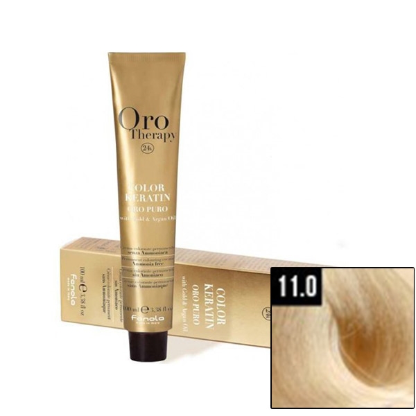FANOLA ORO Therapy 24K Ammonia Free Permanent Color 11.0 100 ml