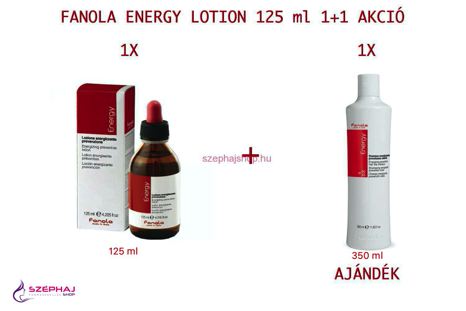 FANOLA Energy Lotion 125 ml 1+1 AKCIÓ