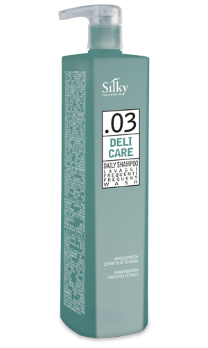 Silky DELI CARE DAILY SHAMPOO - Sampon gyakori hajmosáshoz 1000 ml