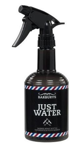 BARBURYS Just Water vízpermetező 600 ml (Fekete) 
