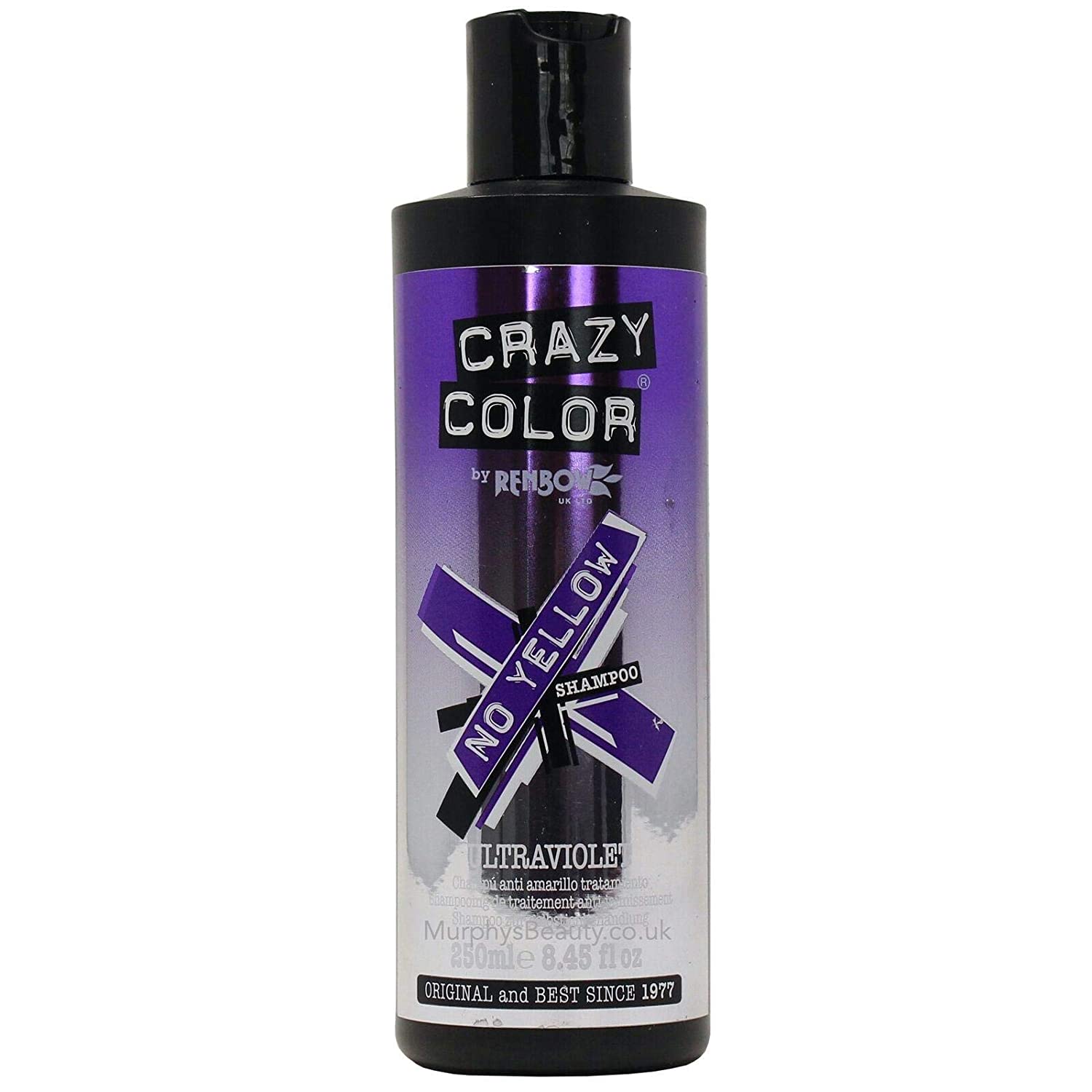 CRAZY COLOR No Yellow Shampoo Ultraviolet 250 ml