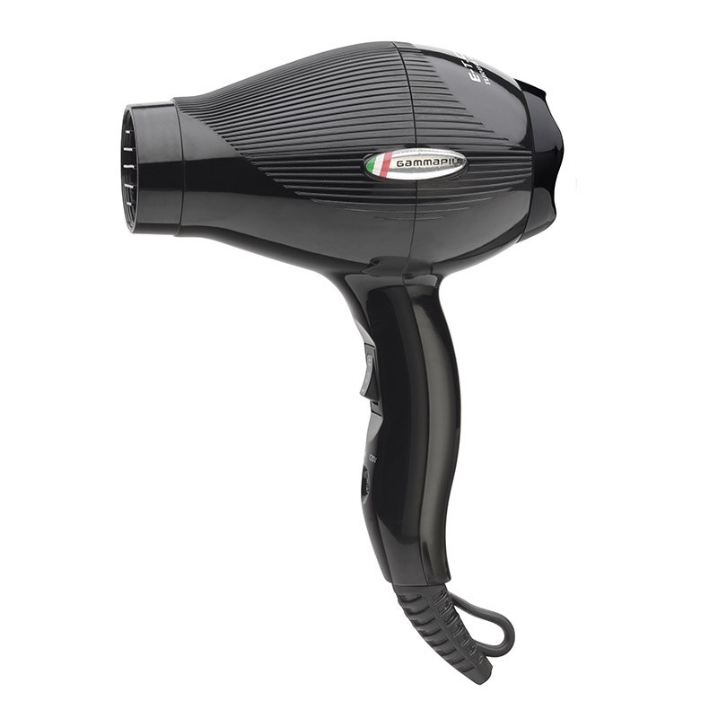 Gamma Piú E-T.C. Mini Turbo Compressor Hajszárító 1200 W (Fekete)