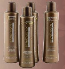 Brasil Cacau Eco Keratin Bossa Nova Szett 4 x 300 ml