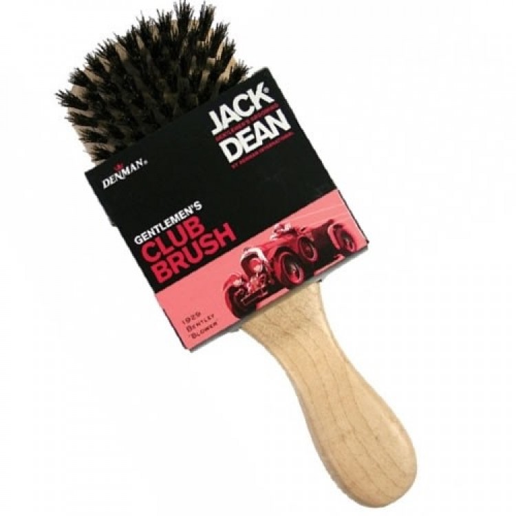 DENMAN Jack Dean Gentlemen's Club Hairbrush (Fa szín)
