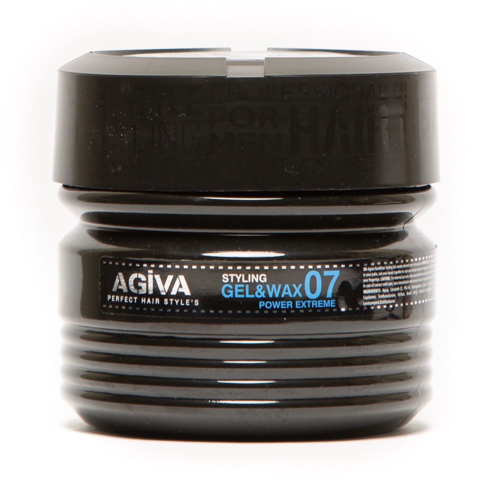 AGIVA Hair Styling Gel&Wax 07 Shiny Finish Extreme Power Hold 500 ml