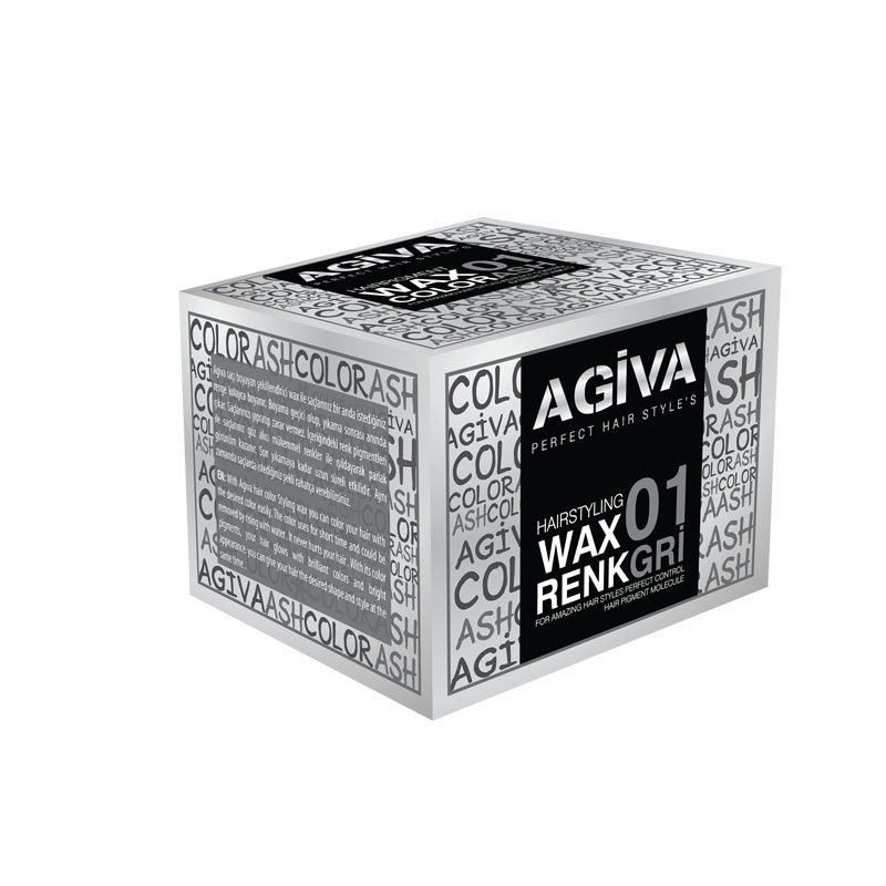 AGIVA Color Wax 01 ASH Strong Hold 120 ml