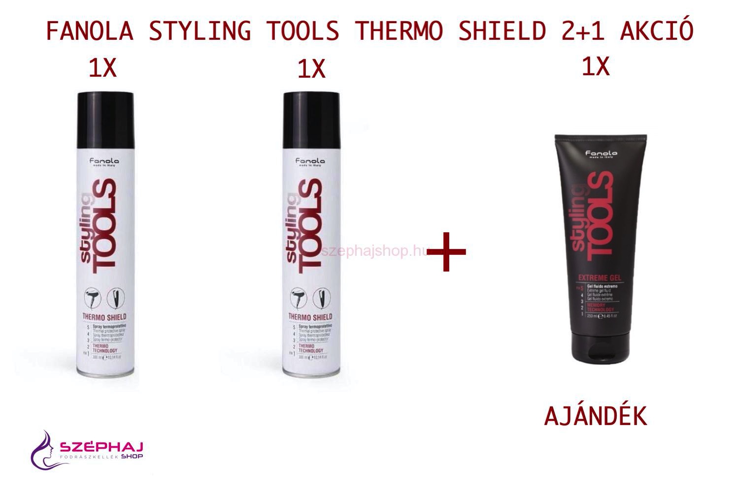 FANOLA Styling Tools Thermo Shield 300 ml 2+1 AKCIÓ