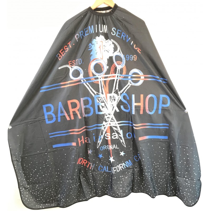 BARBERSHOP Hairsalon Borbély hajvágó kendő (145X160 cm) J-49