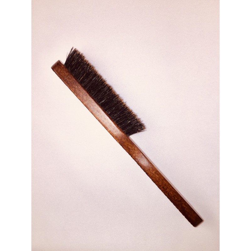 BARBER STYLER disznószőr szakáll kefe fa nyéllel (21,5 cm) BWB108
