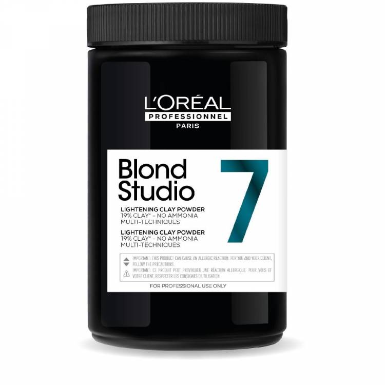 L'oréal Professionnel Blond Studio Lightening Clay Powder 7 szőkítőpor 500 g