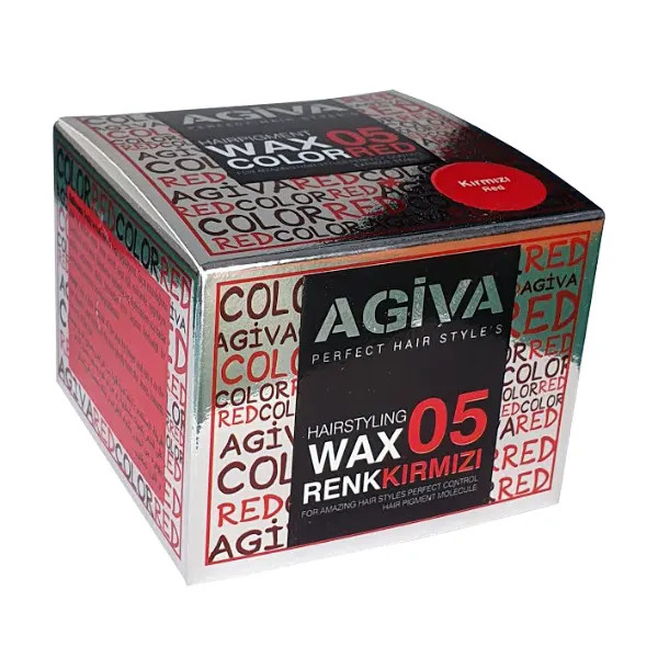 AGIVA Color Wax 05 RED Strong Hold 120 ml