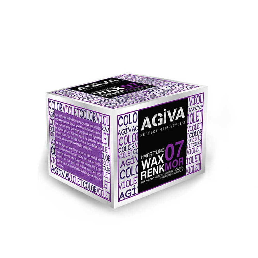 AGIVA Color Wax 07 VIOLET Strong Hold 120 ml