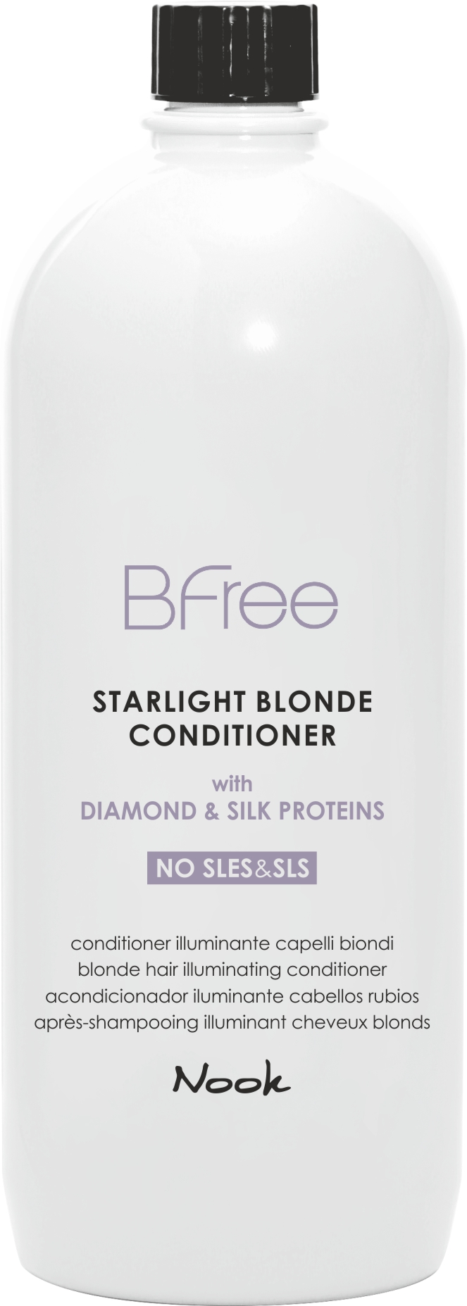 NOOK Bfree Starlight Blonde fényesítő kondícionáló 1000 ml