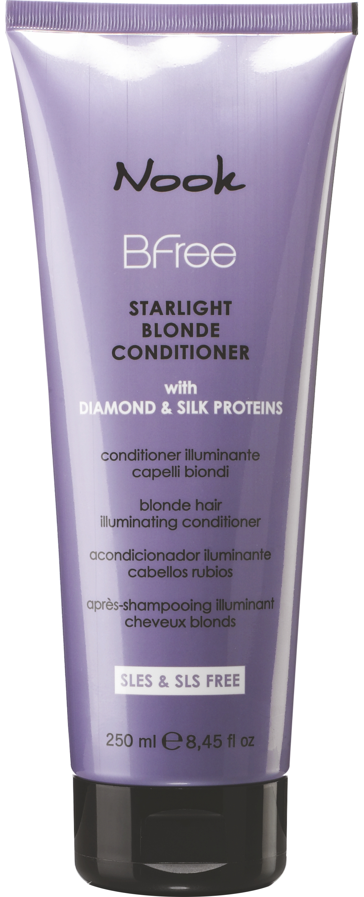 NOOK Bfree Starlight Blonde fényesítő kondícionáló 250 ml
