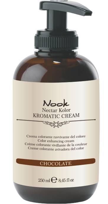 Nook Kromatic Cream Color hajszínező maszk Csokoládé 250 ml