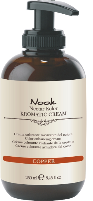 Nook Kromatic Cream Color hajszínező maszk Réz 250 ml