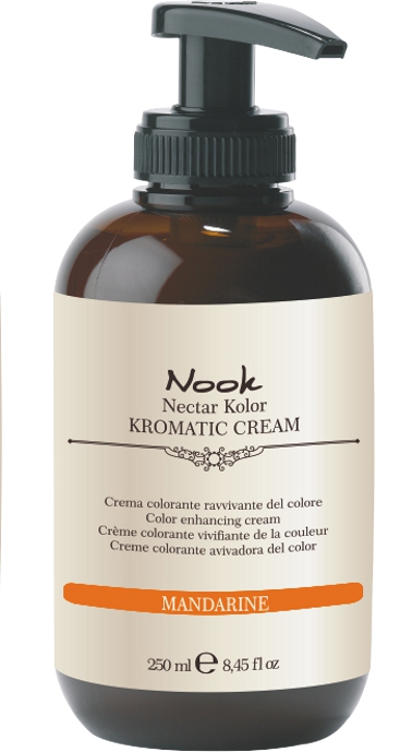 Nook Kromatic Cream Color hajszínező maszk Narancssárga 250 ml