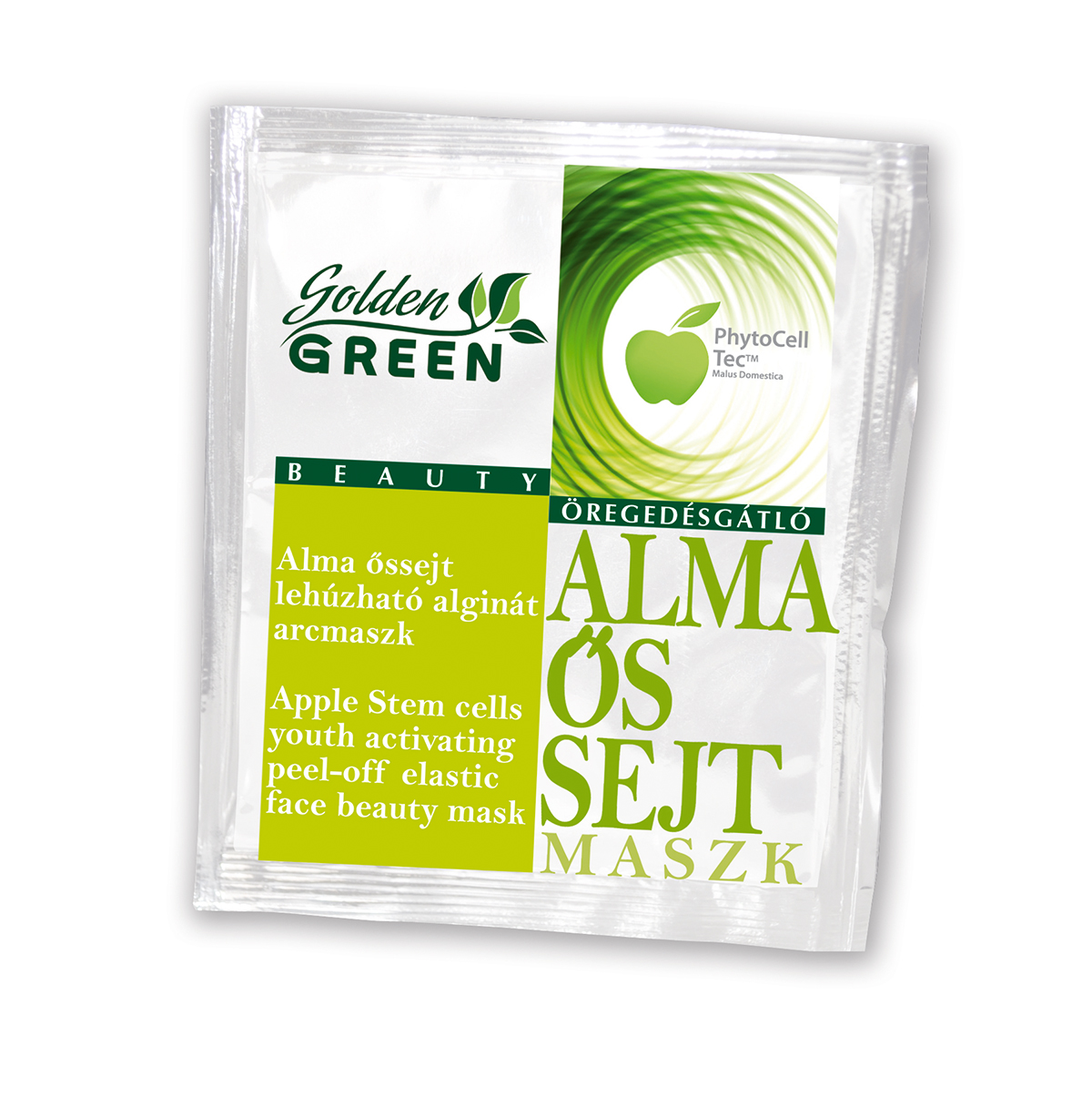 Golden GREEN Alma Őssejt alginát arcmaszk 6g