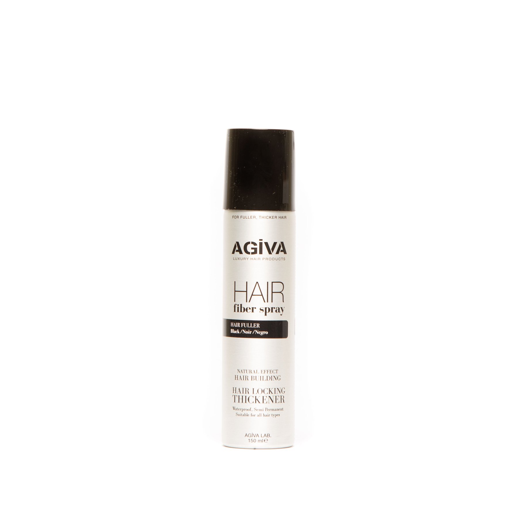 AGIVA Hair Fiber Spray 150 ml (FEKETE)