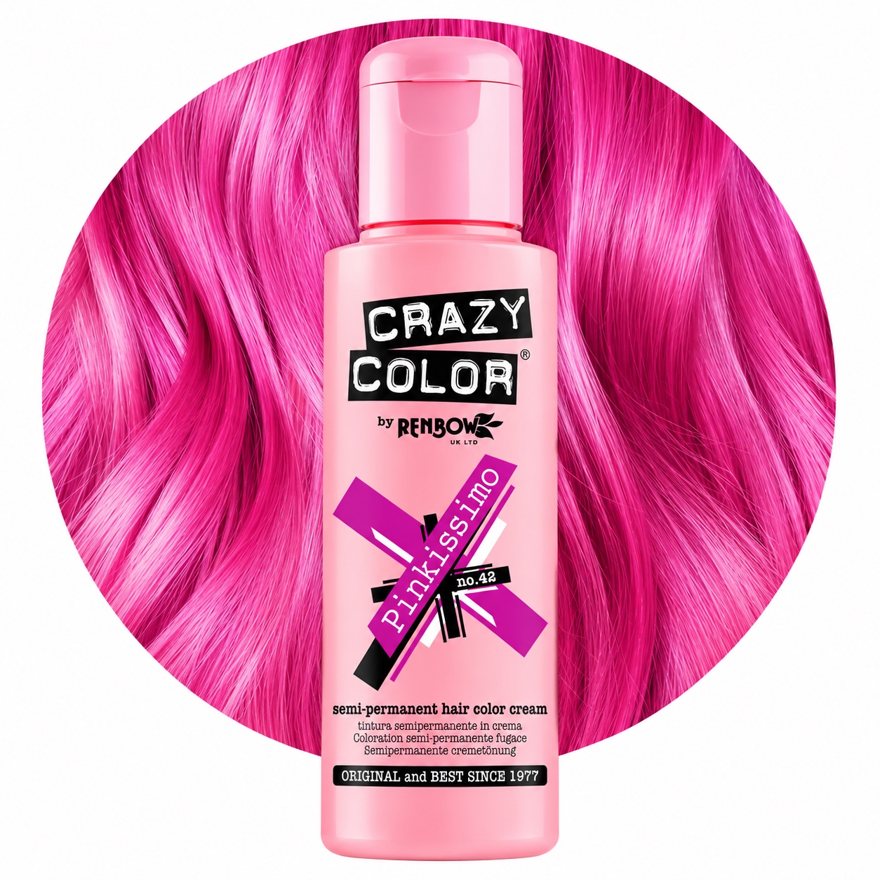 Crazy Color 42 Pinkissimo 100 ml (Pink)