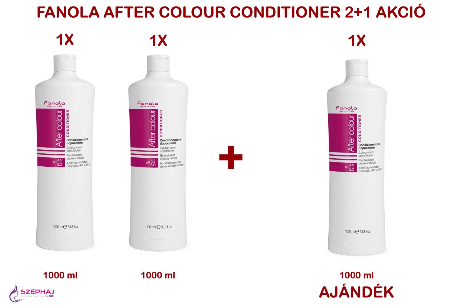FANOLA After Colour Conditioner 1000 ml 2+1 AKCIÓ