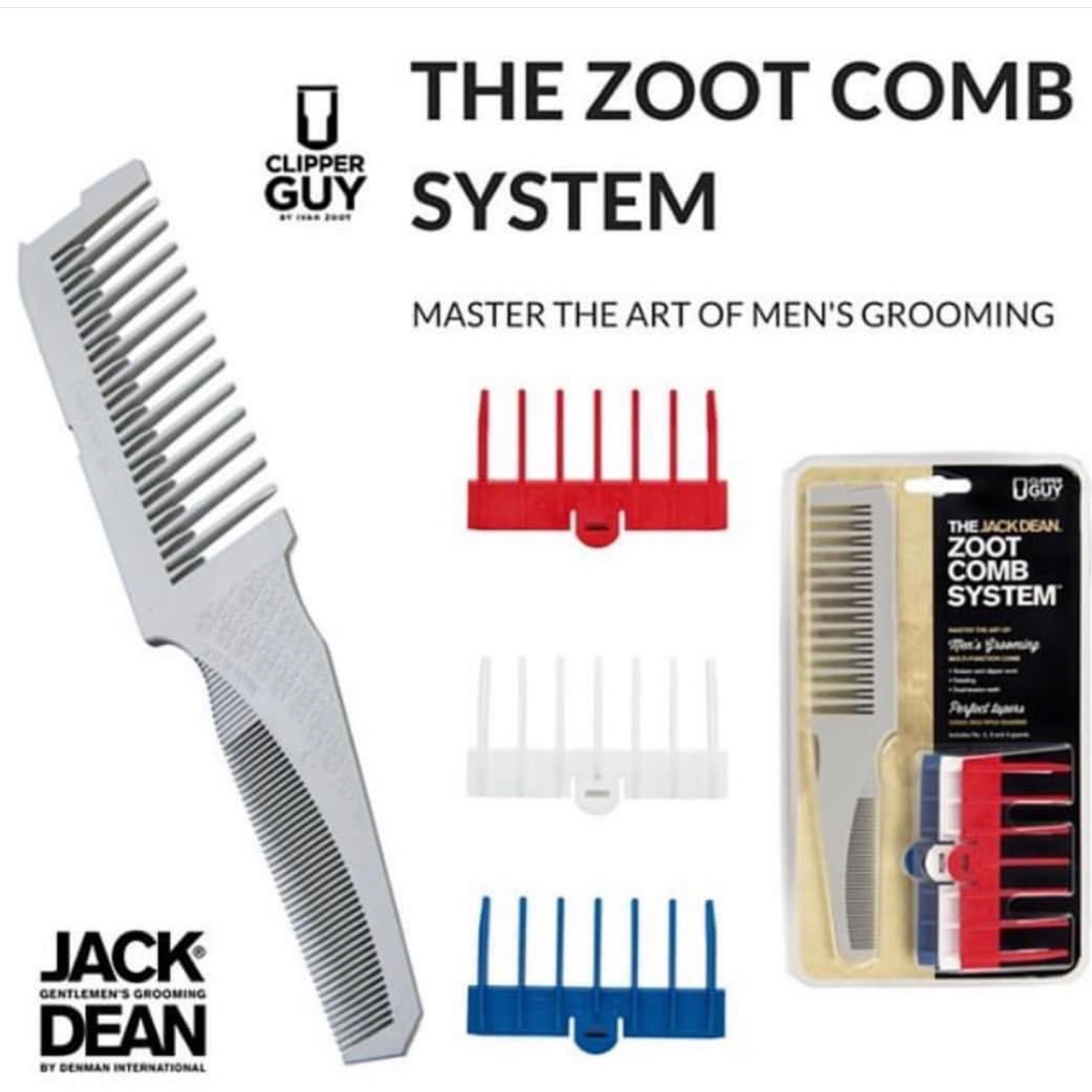 Jack Dean Zoot Comb System gépelő fésű szett