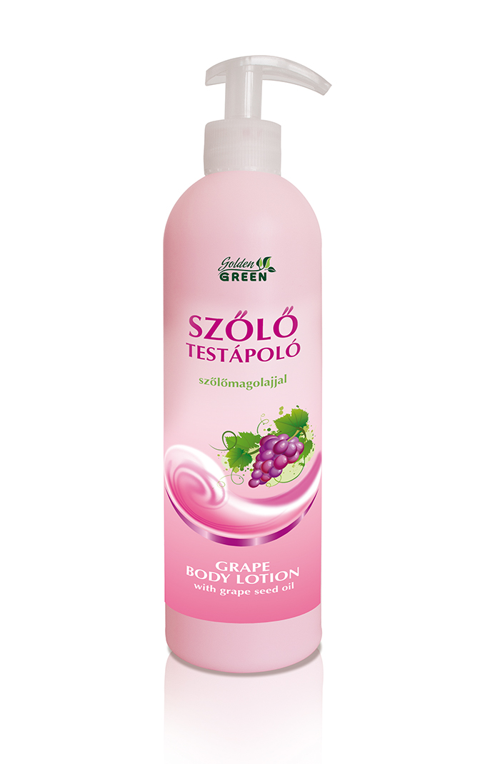 Golden GREEN Szőlő Testápoló pumpás 500 ml