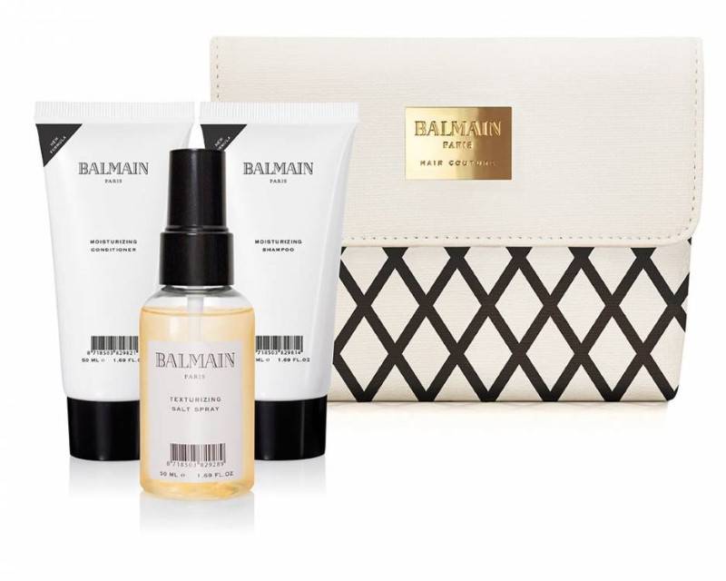 Balmain Luxury Care For Hair Couture Travel Collection Cosmetic Bag
