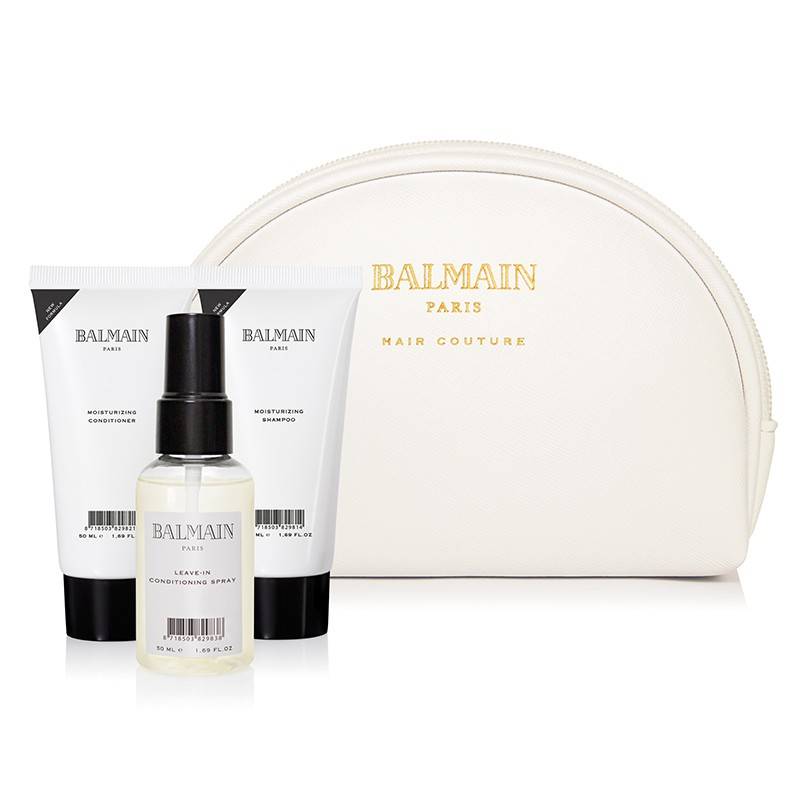 Balmain Cosmetic Bag White Care Bag