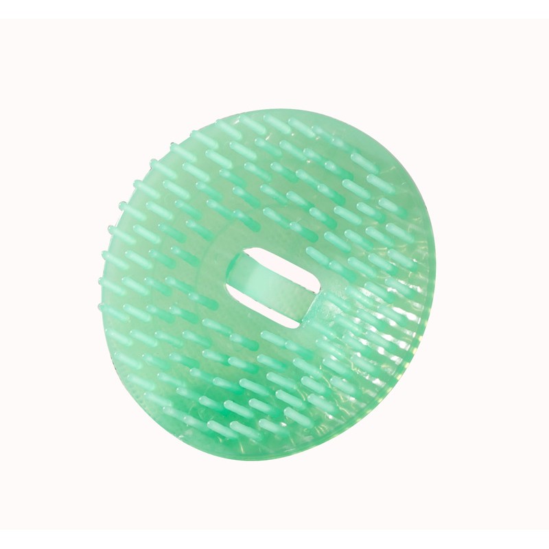 CHROMWELL műanyag samponkefe (zöld) HS93039