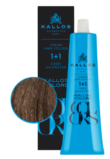 Kallos Colors krémhajfesték 6N 60 ml (sötétszőke)